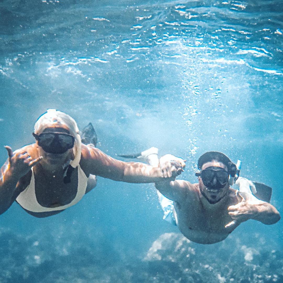Snorkeling in Honolua Bay