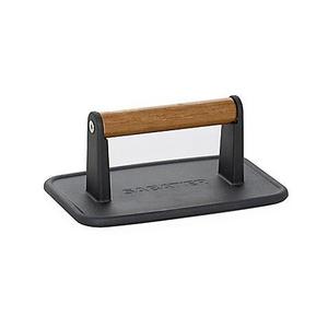 Sabatier® Cast Iron 8-Inch Pre Seasoned Grill Press