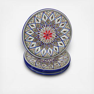 Tabarka Dinner Plate, Set of 4