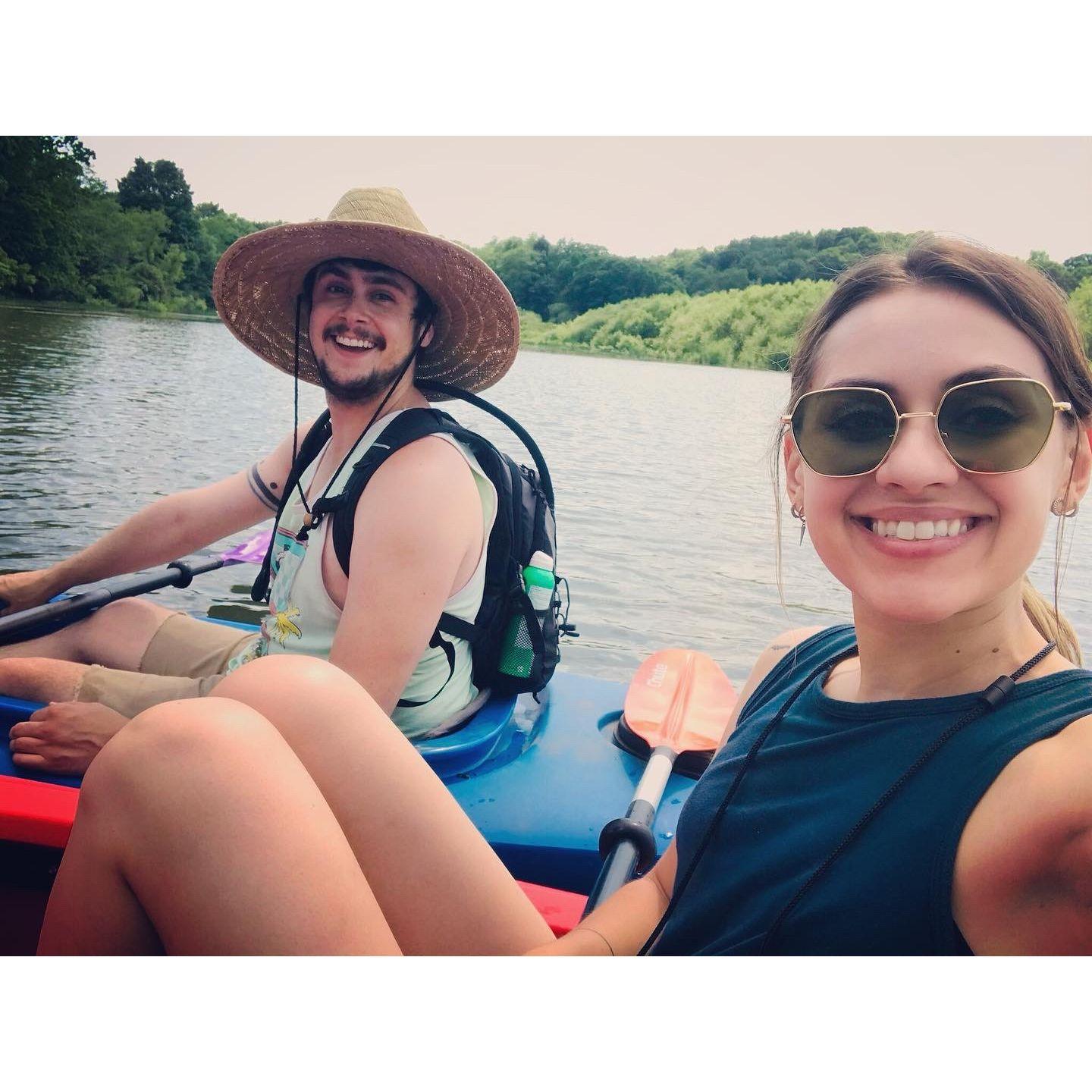 Kayaking, Yellow Creek State Park 2021