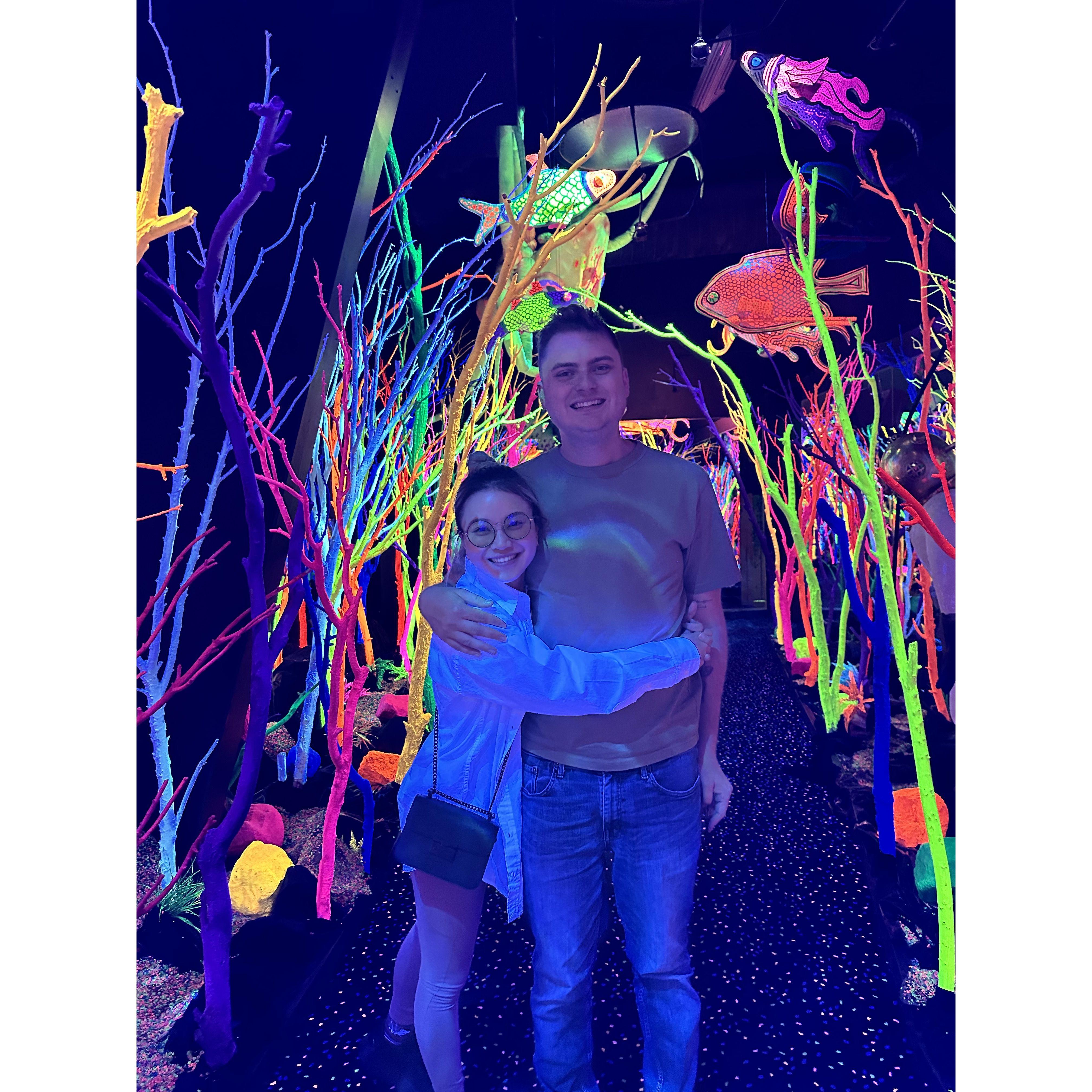 Gettin' freaky at Meow Wolf!