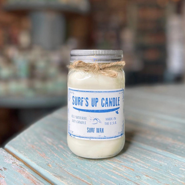 Surf Wax Mason Jar Candle - Original Collection