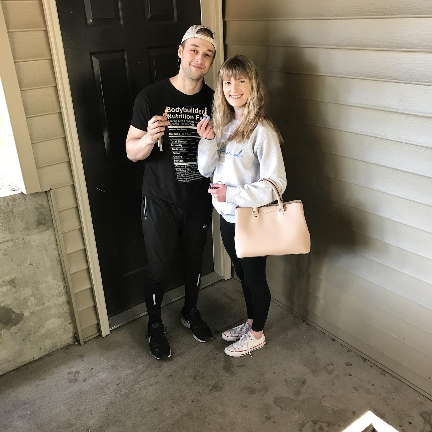 Our first home!