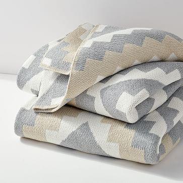 Happy Habitat Recycled Cotton Throw - Kilim