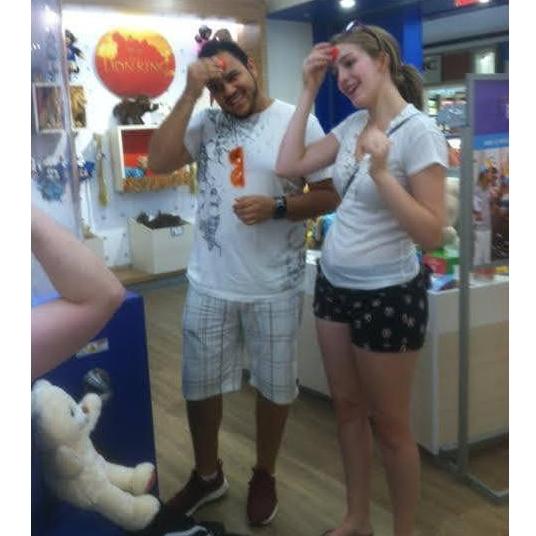 Making Spice and Iron bear at Build a Bear