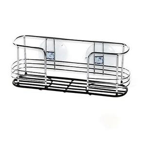 Dual Suction Chrome Sink Caddy