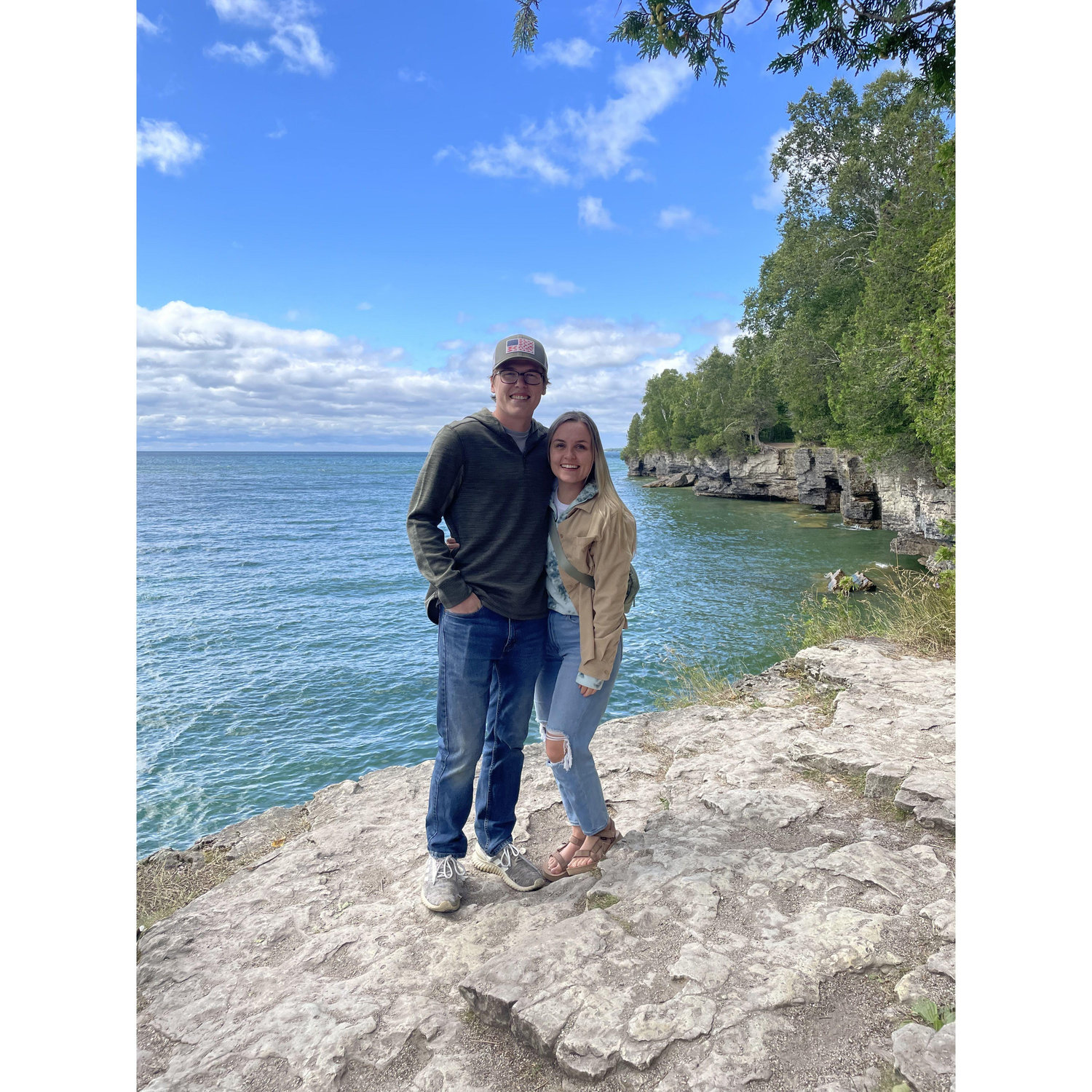 Trip to door county! So happy we could experience this together