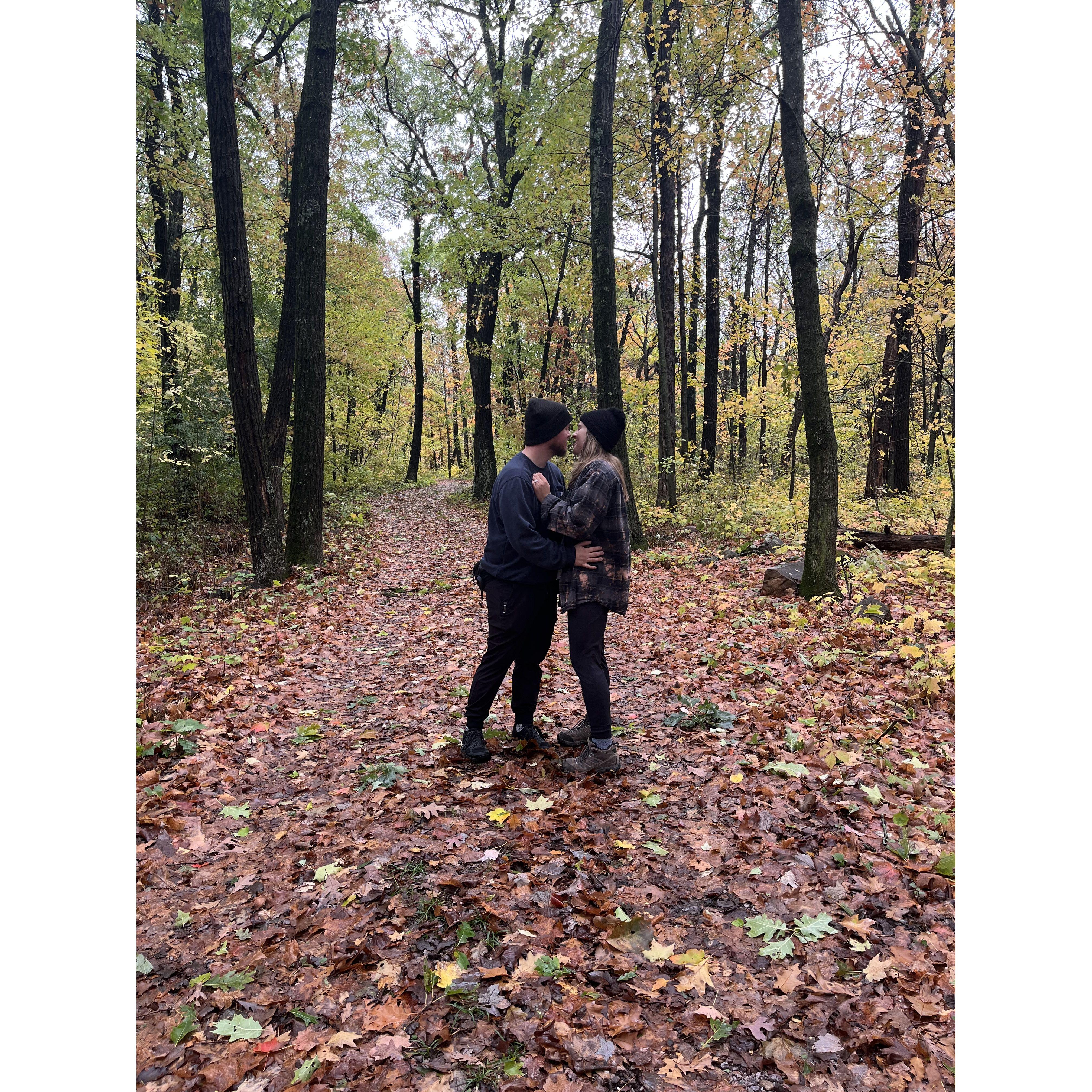 Hiking trip at Devil's Lake