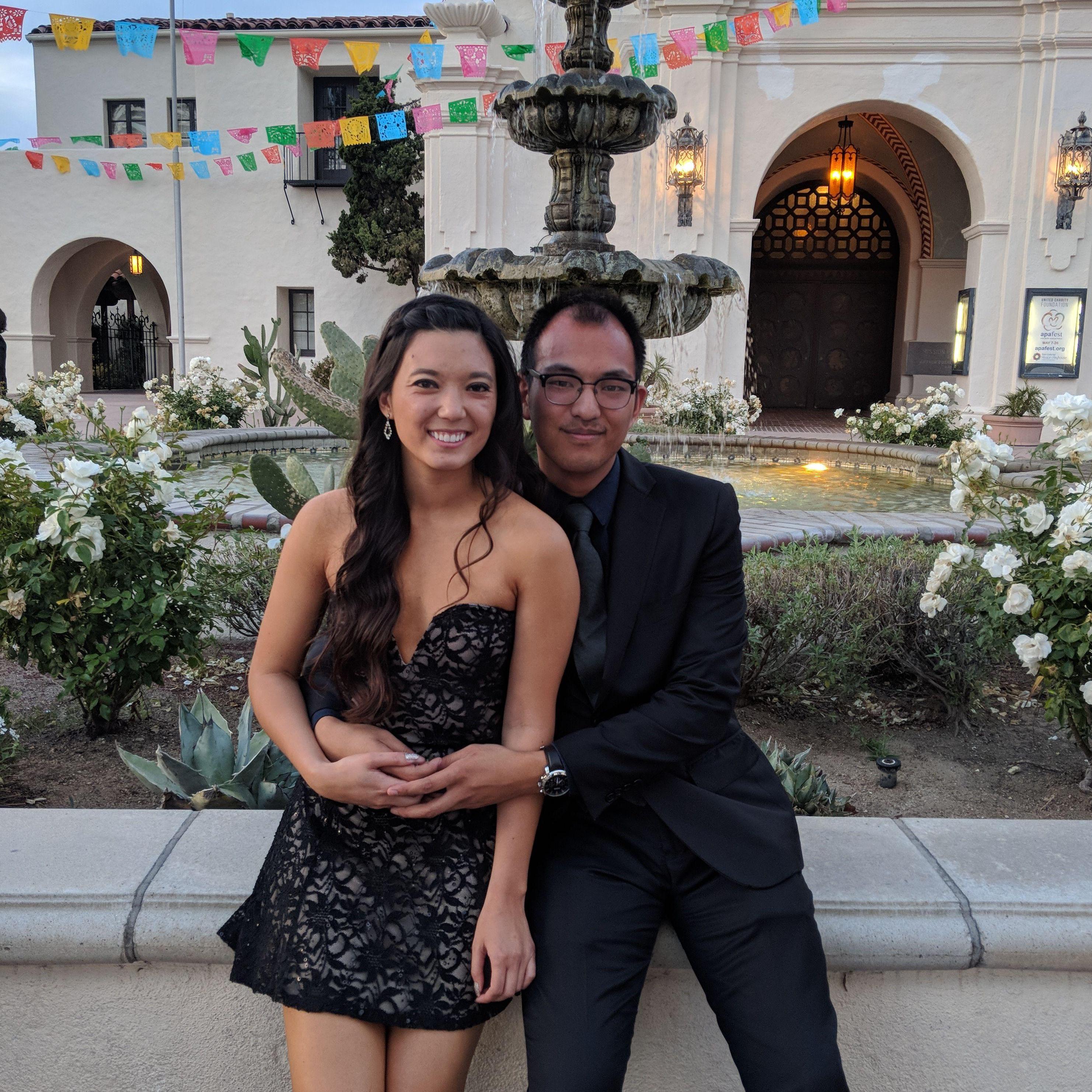Jackie's fraternity's ΣAE Formal. May 6, 2018