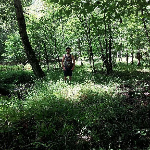 August 31st, 2013:
From Instagram: "Went camping with this handsome guy for the past 4 days in northern Michigan. It stormed the first day which made everything green for us for the rest of our time."