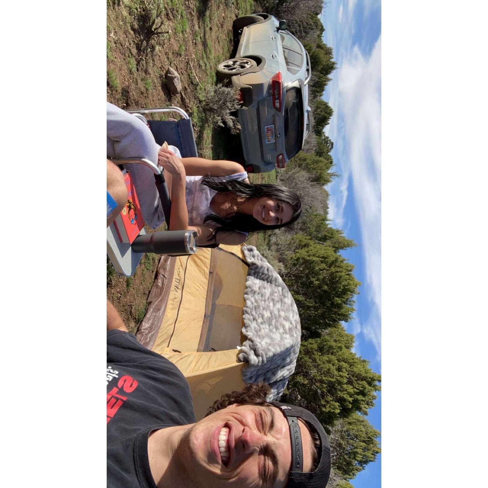 First time camping together!