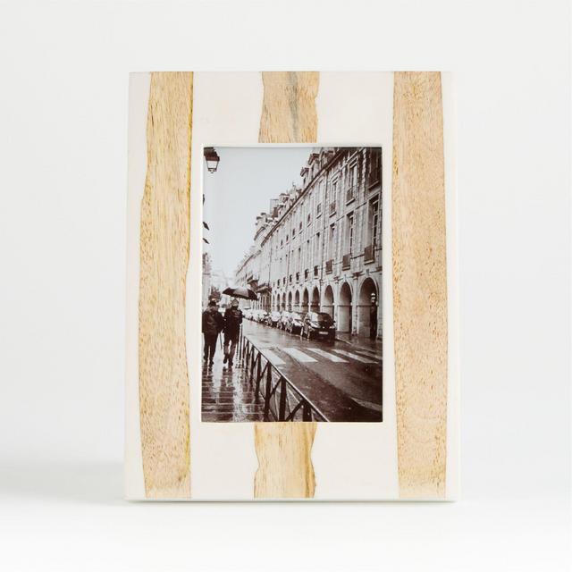 Zuri Striped Picture Frame 4x6