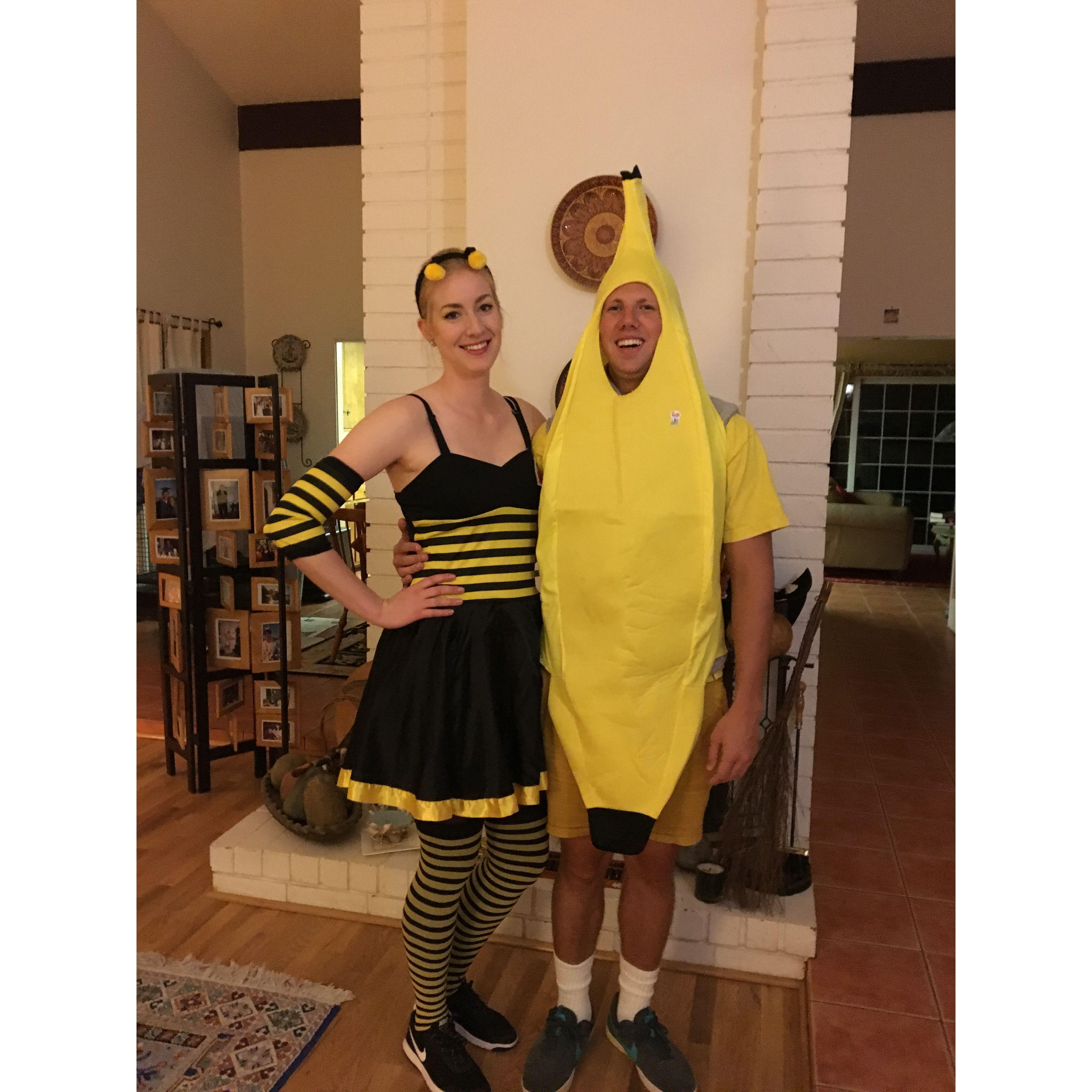 The go-to banana costume in Santa Barbara, California in 2016.