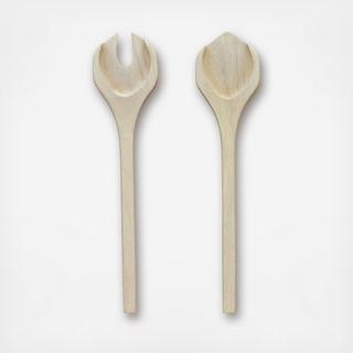 Hammock Wood Salad Servers