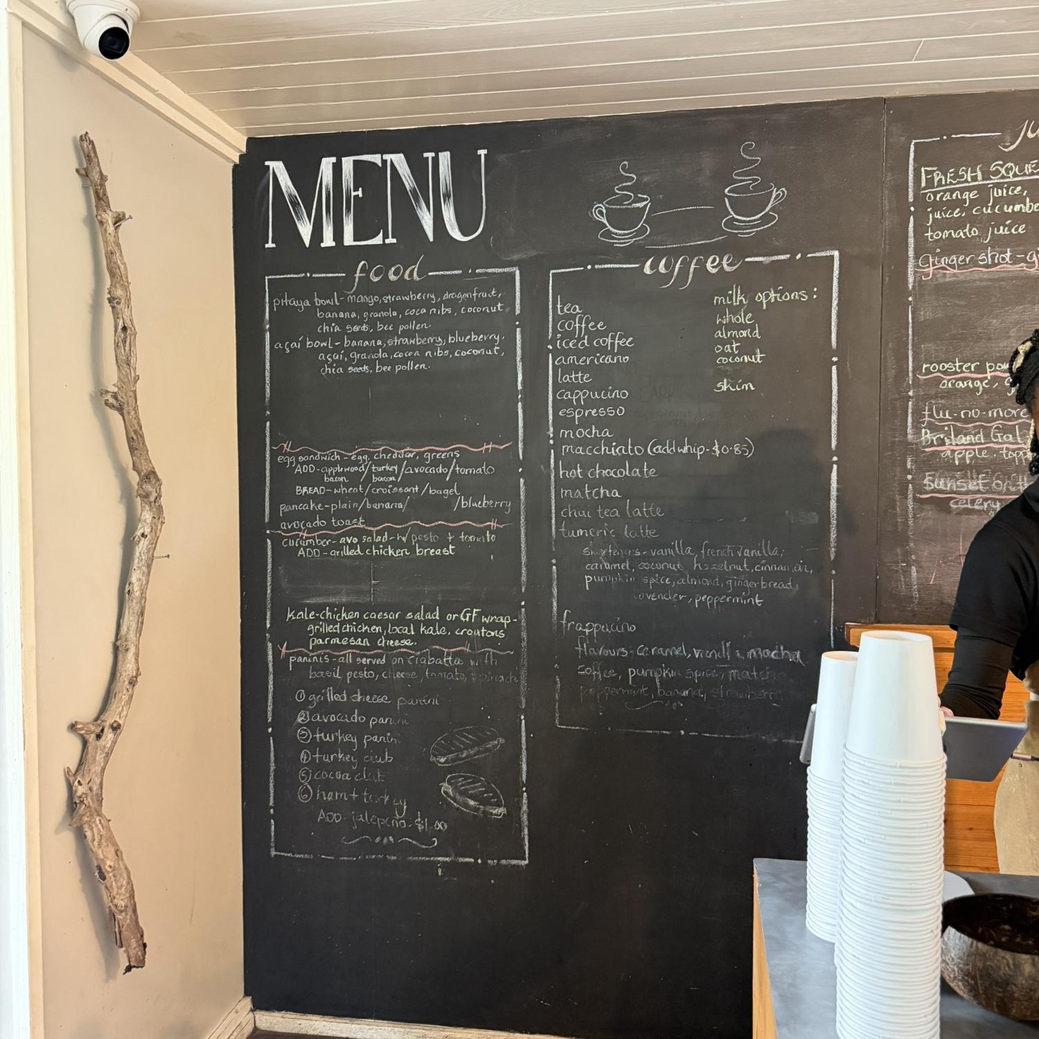 Cocoa Coffee House Menu!