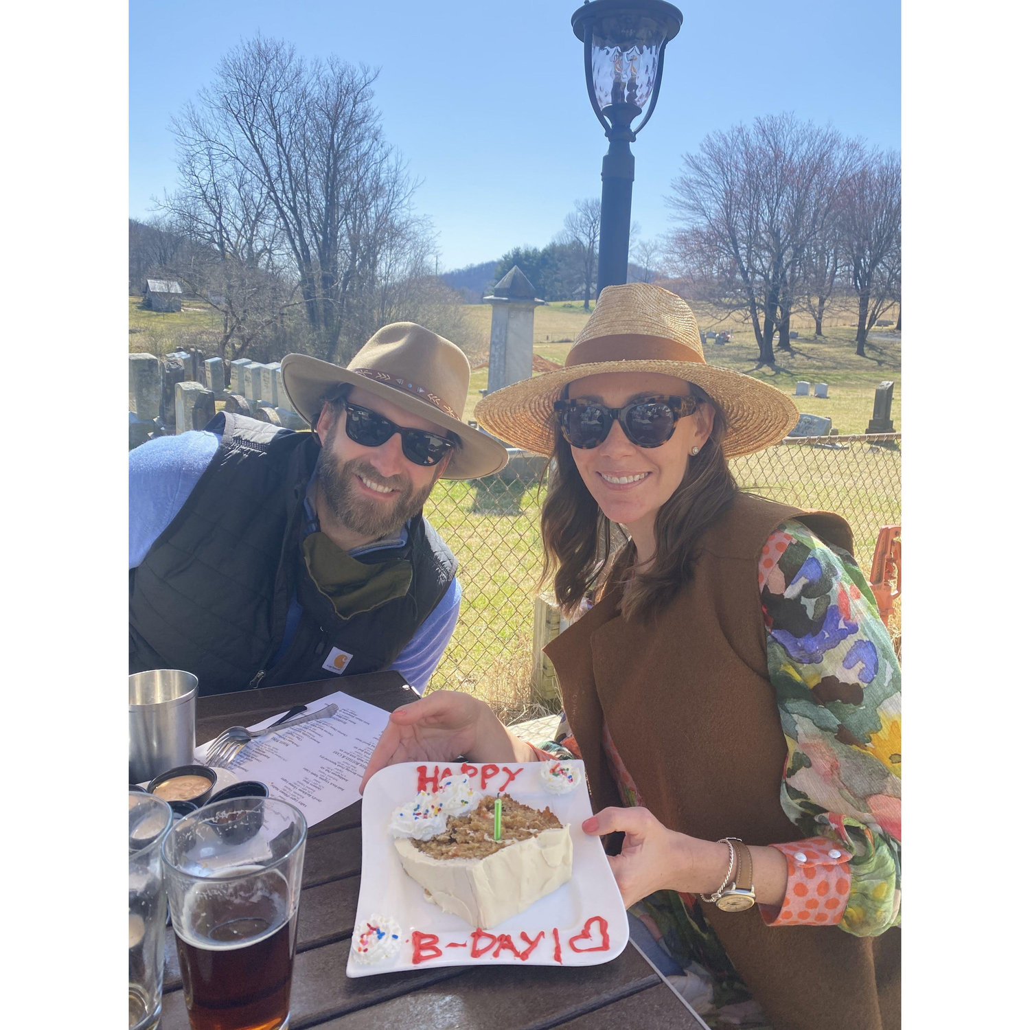 Mari's Blue Ridge Whiskey Wine Loop 40th Birthday 03/2020