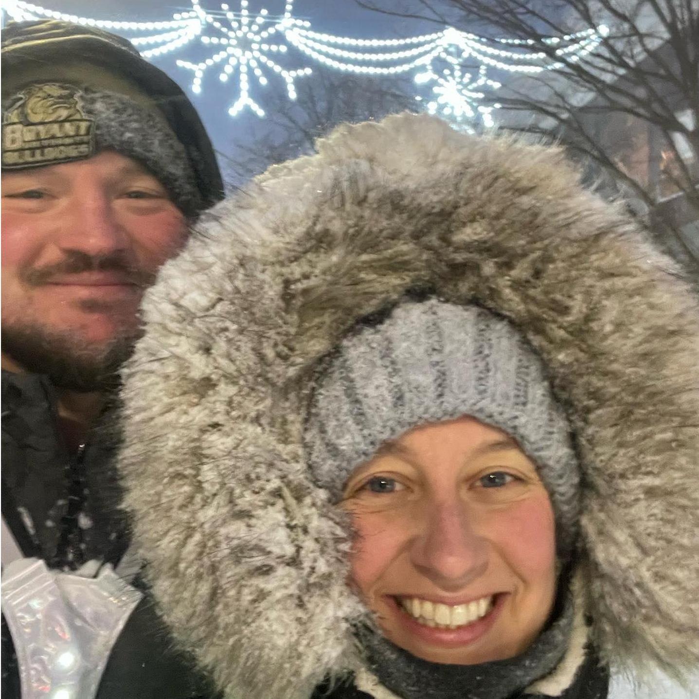 The time we walked 10 miles in a blizzard for BBQ.