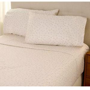 Northern Nights 500TC Egyptian Cotton Sheet Set- Queen Birch Blooms