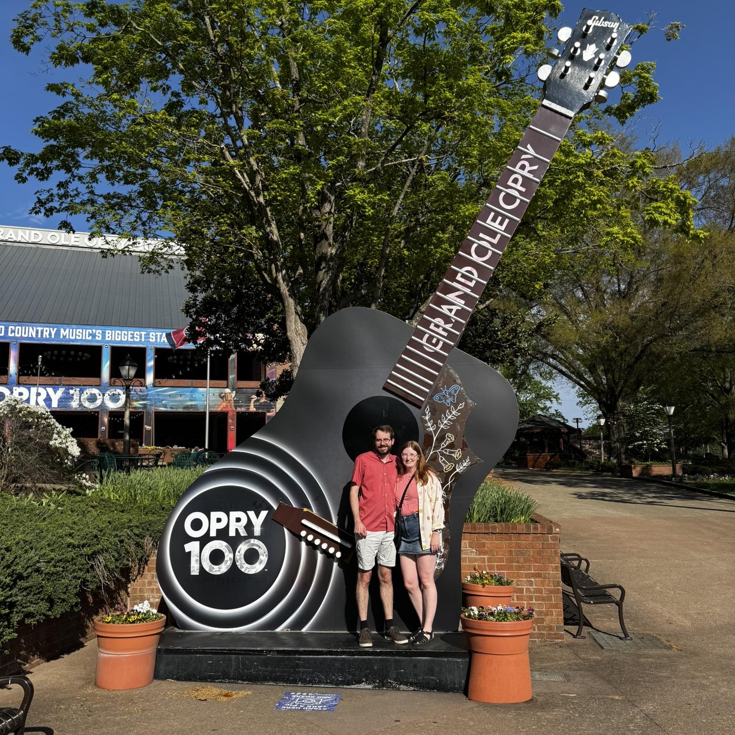 Big guitar in Nashville!