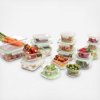 Glassworks 36-Piece Food Storage Container Set
