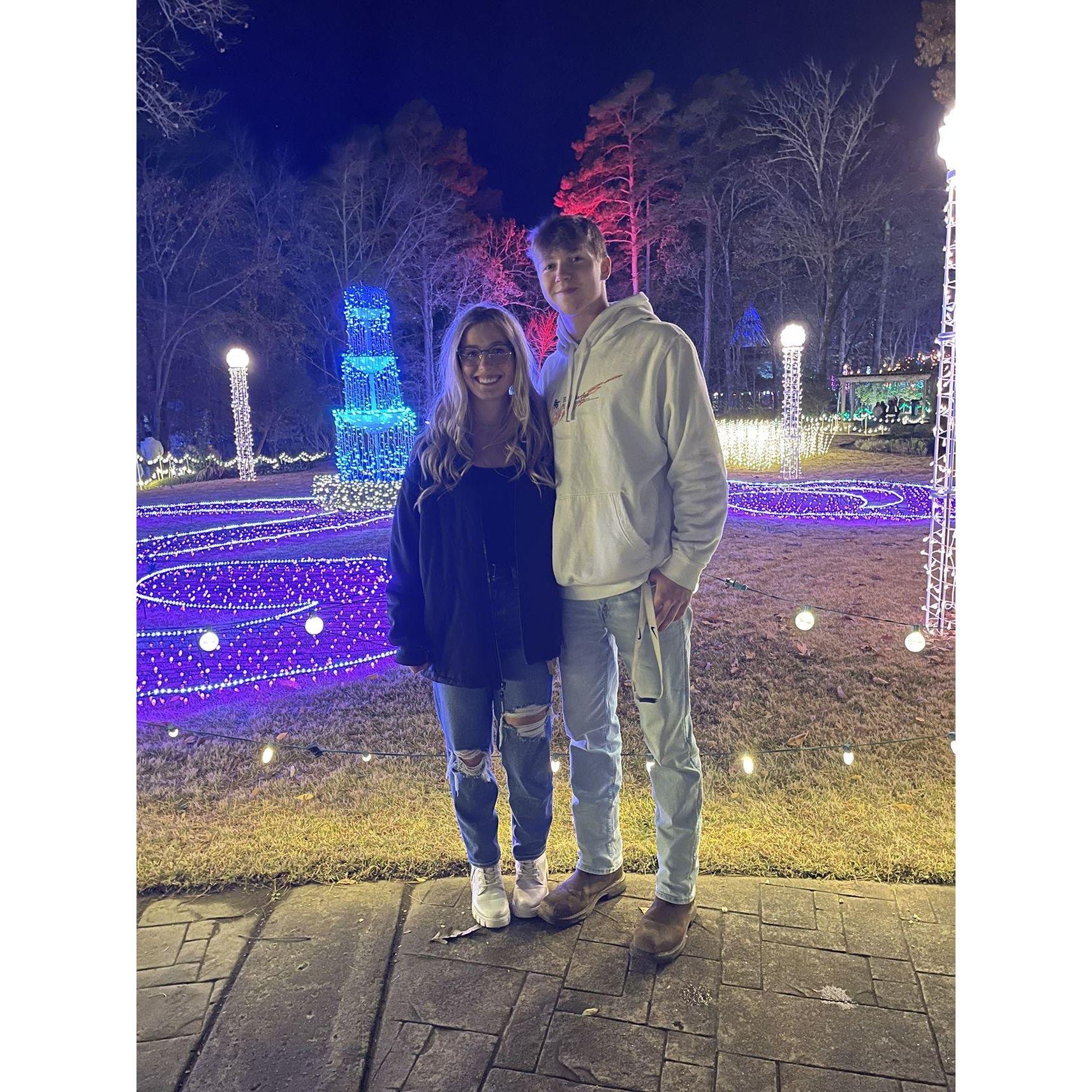 At Garven Woodland Gardens- Christmas 2022