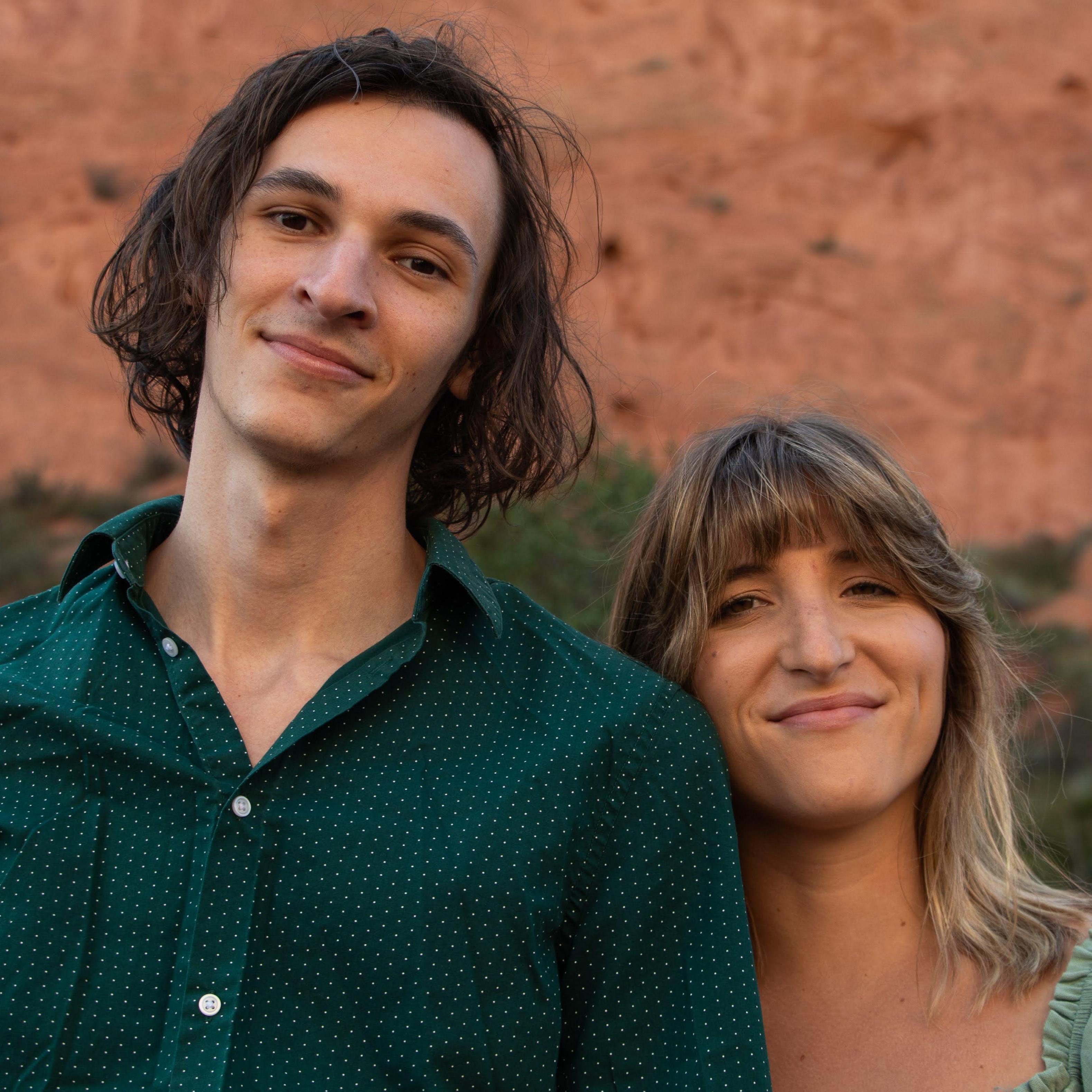 Engagement photos at Garden of the Gods
