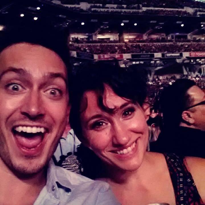 First date! An amazing Paul McCartney concert.  Charles *almost* kissed Caitie during “Let it Be.”  Their first kiss happened a little later that night, on the streets of downtown San Diego.