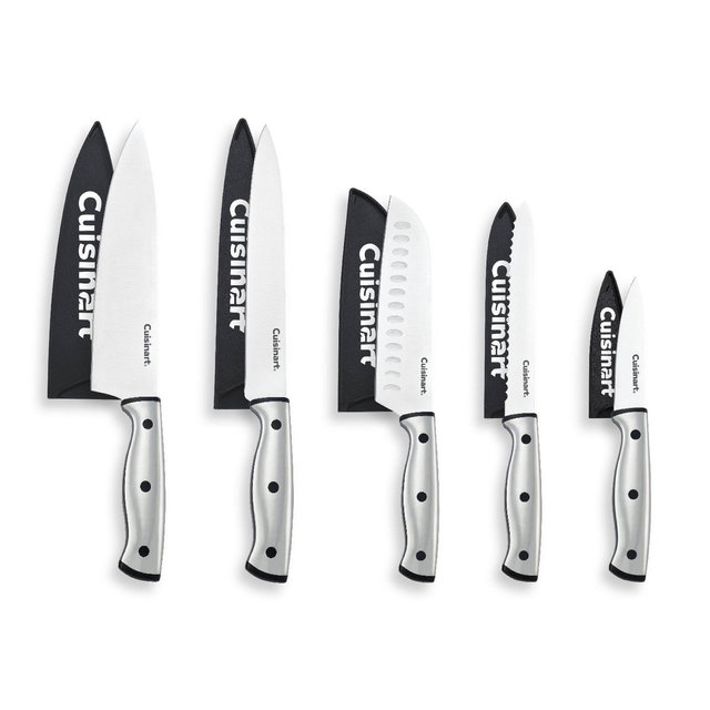 Cuisinart 10pc Colorcore Cutlery Set Black