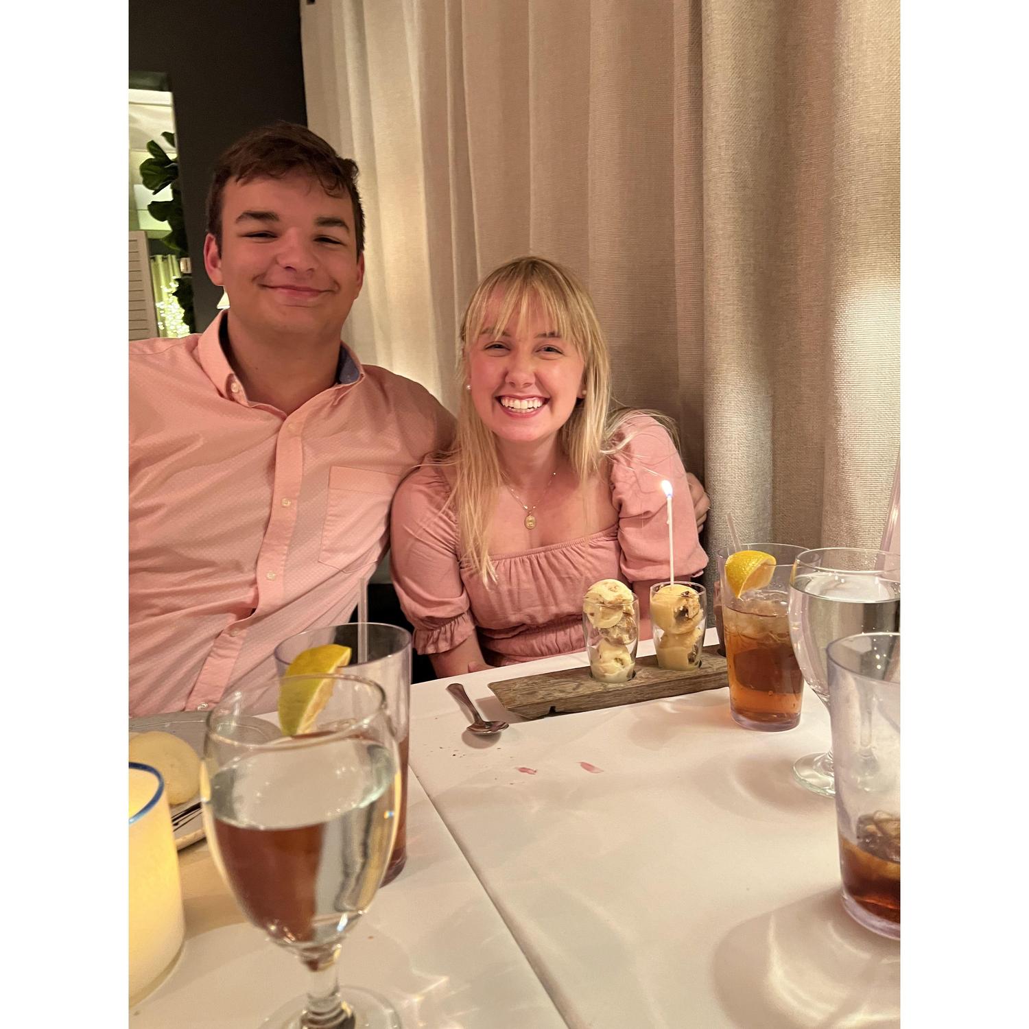 Caroline's 21st birthday