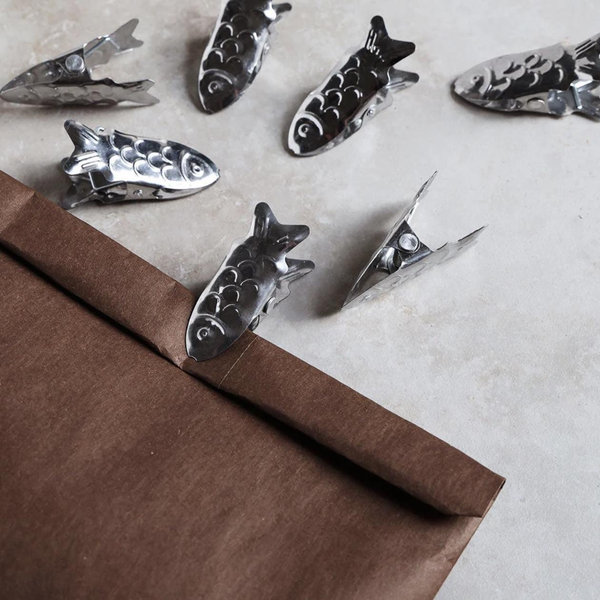 Handmade Steel Fish Clip