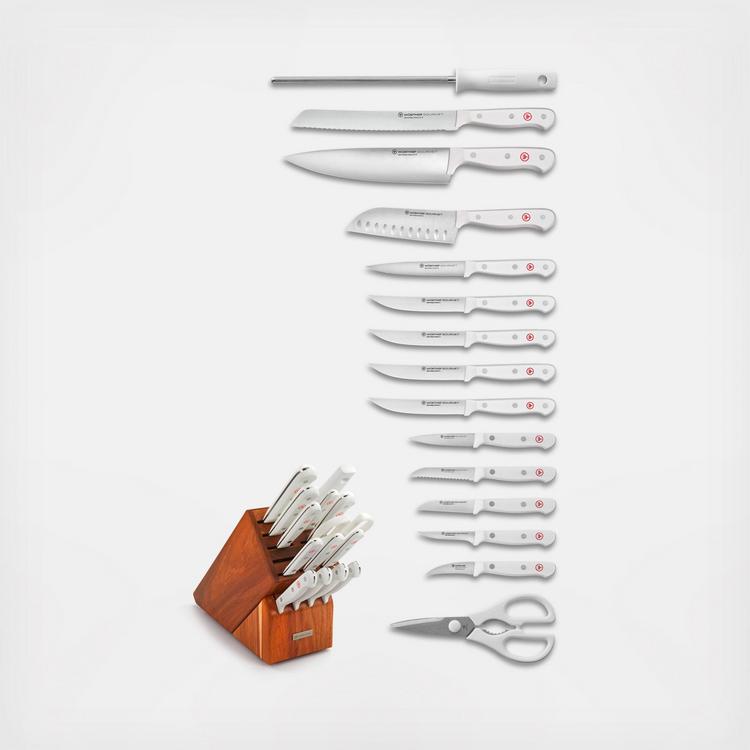 Wüsthof, 16-Piece Knife Block Set, Gourmet | Zola