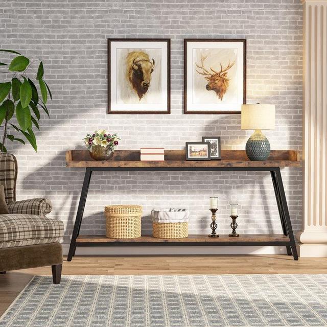 Niami 70.9'' Steel Console Table