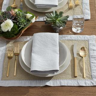 Simple Linen Placemat, Set of 4