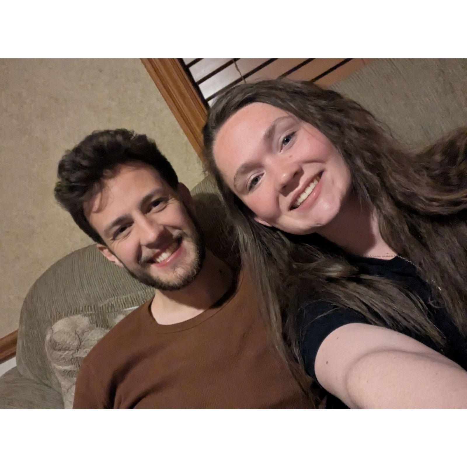 The night we first said I love you