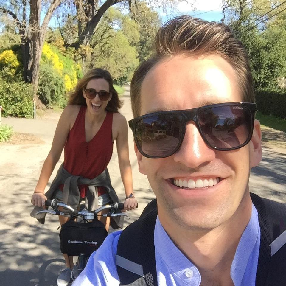 Sonoma wine tasting + bike riding + selfies = annual tradition