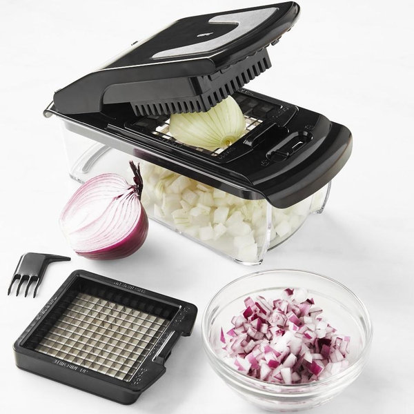 Fullstar The Original Pro Chopper - Vegetable Chopper and (9 in 1, Stainless Steel)