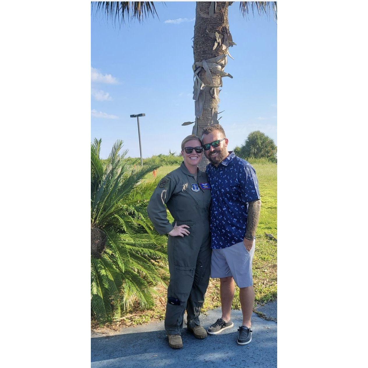 NAS Pensacola - the home of our first "How do you do?" to our forever "I do!"