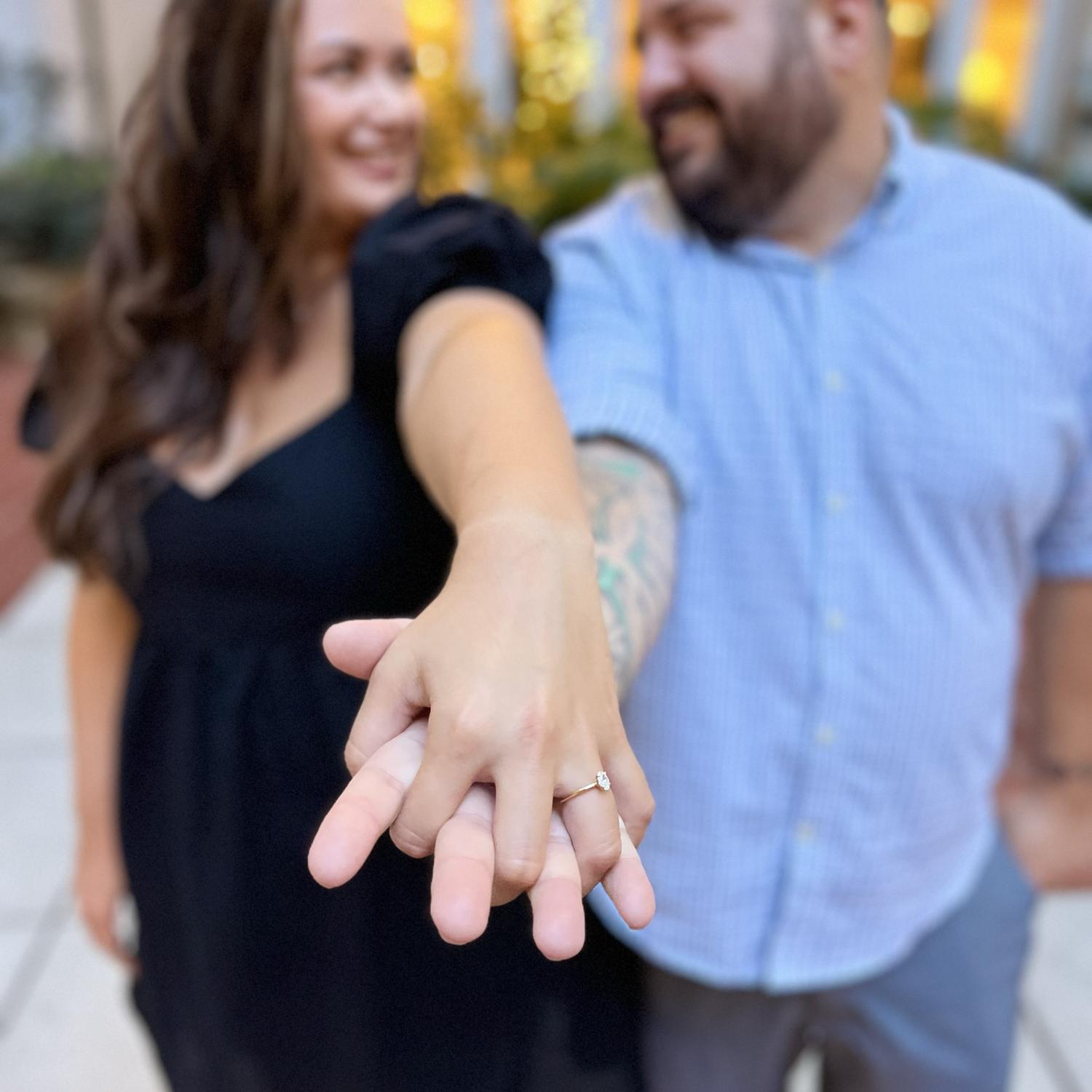Our impromptu engagement shoot in NOLA