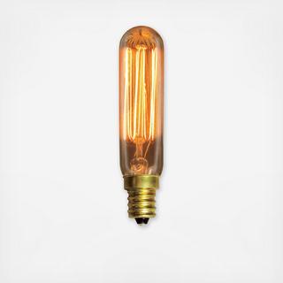 Tubular Vintage Thread Filament Tube Bulb 4-Pack