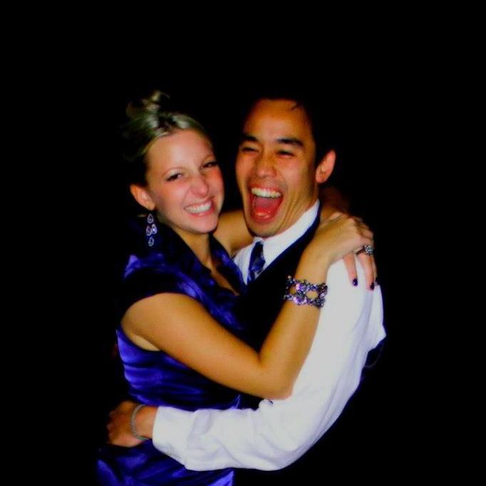 First wedding together, October 2012