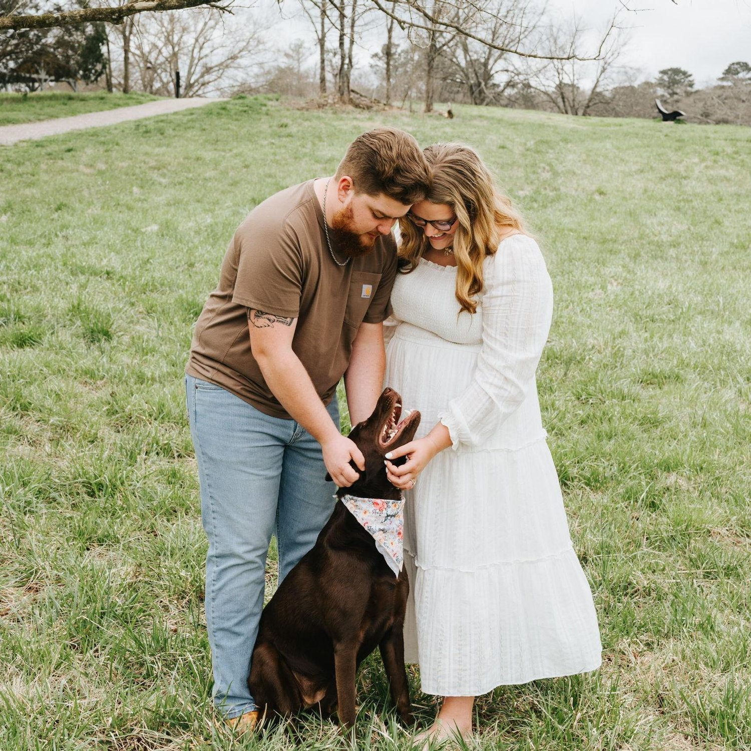 Round 1 of engagement pictures with Maple girl