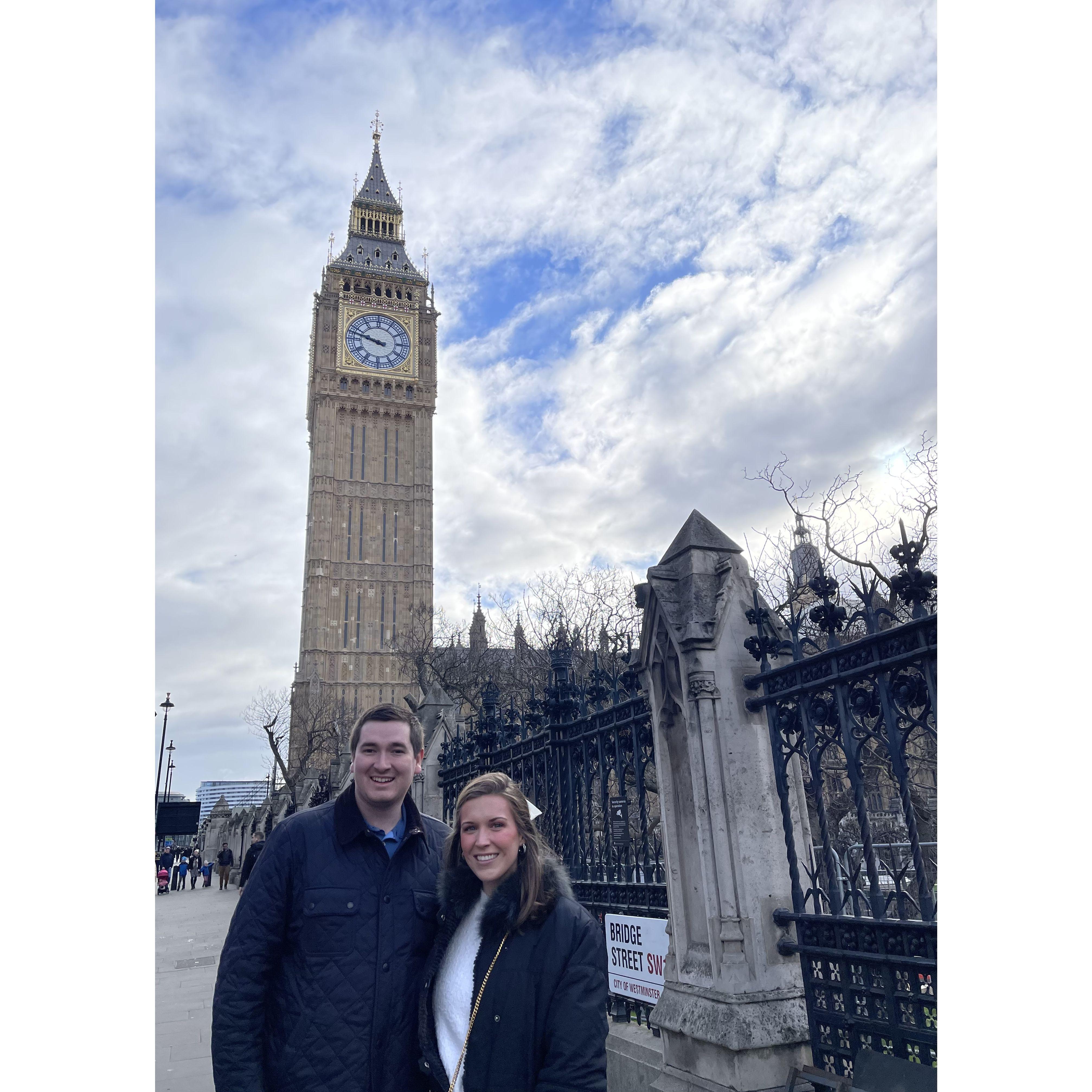 2023 – Shaelyn and Matthew took their first international trip together to London! They explored the city, savored incredible food, and created memories they’ll never forget.