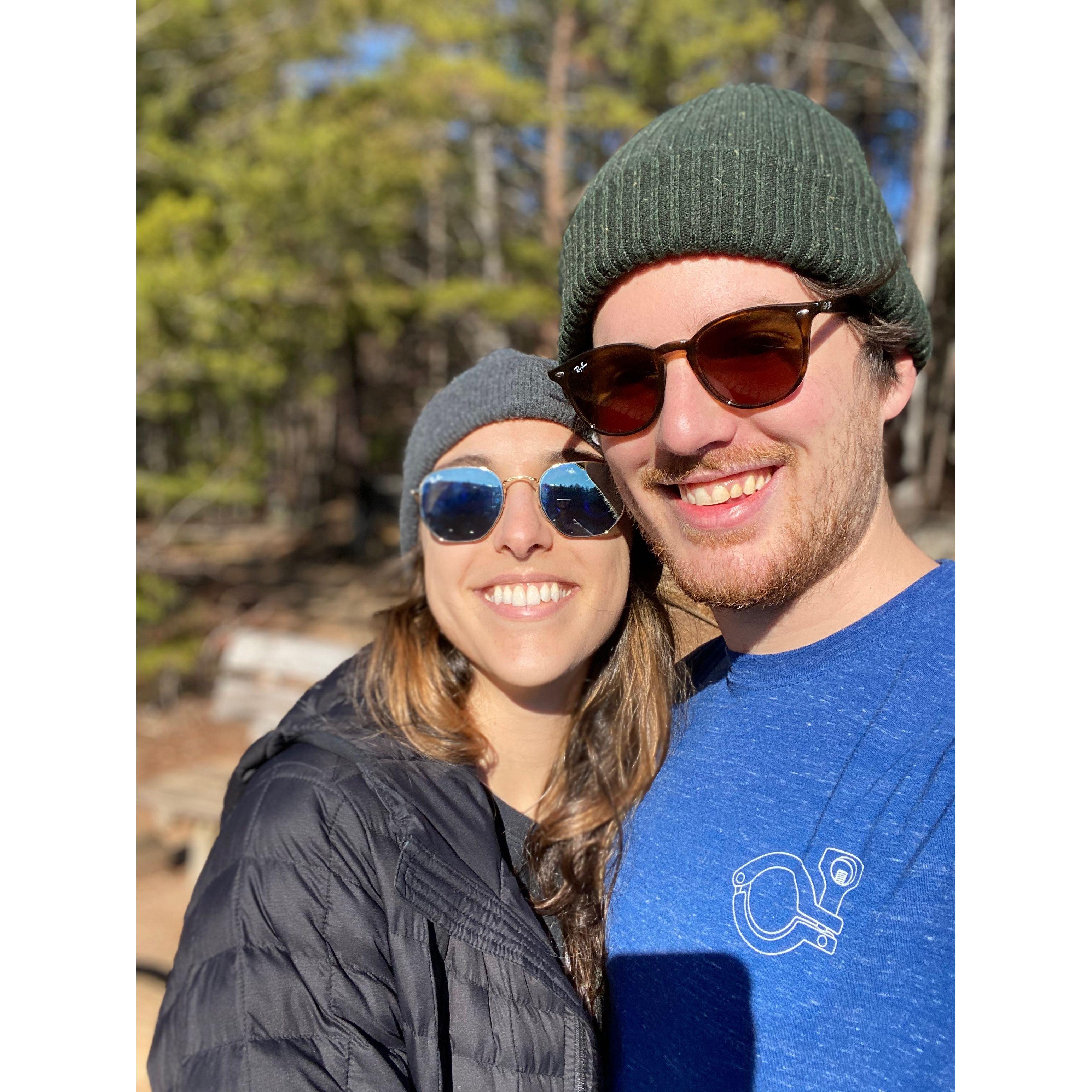 Always hiking!