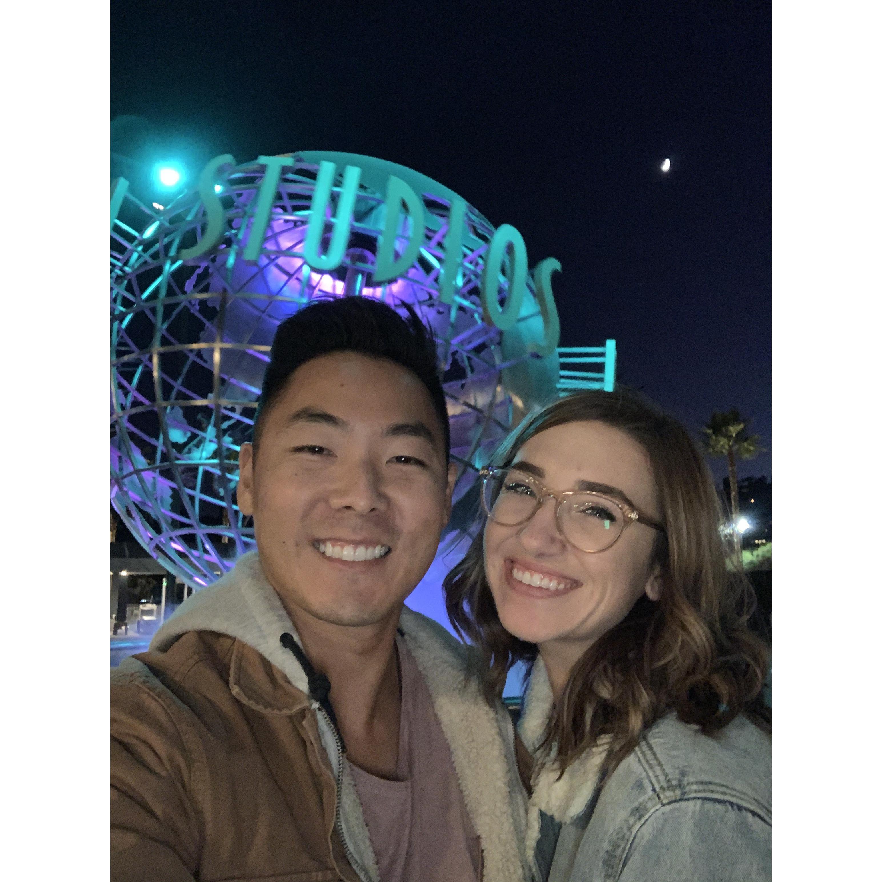 November 2019: Jo came to California and went to horror nights at universal studios. We had our first real fight after thanksgiving dinner. hehe :)