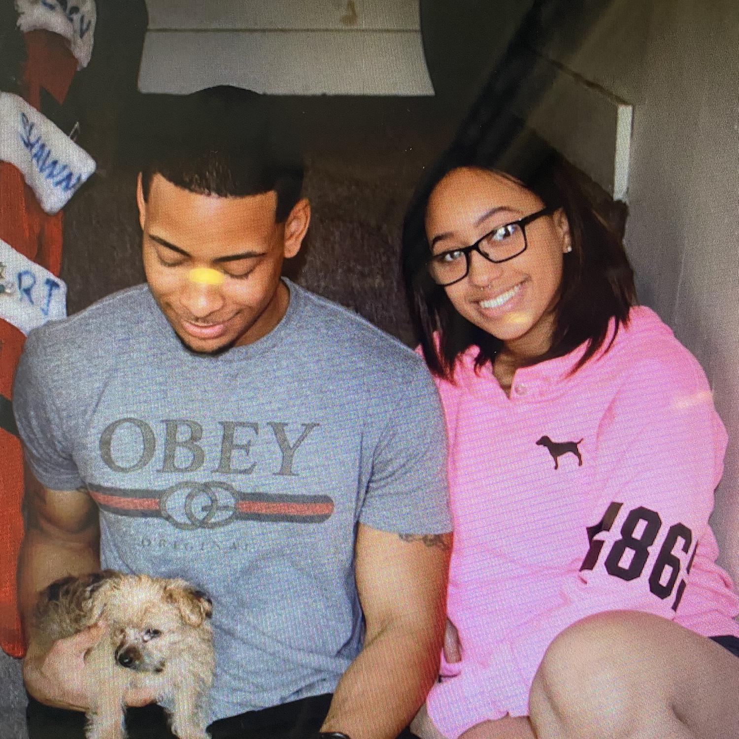 Christmas 2015 I said promise ring or puppy…. I got both 😉🎄🎅