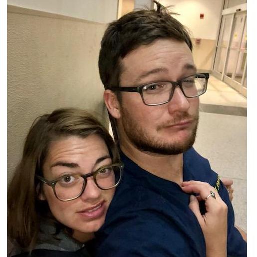 The night we couldn’t get on a flight and slept in the Spokane, WA airport.
Florescent lights, loud 80’s music, and random guests throughout the night.