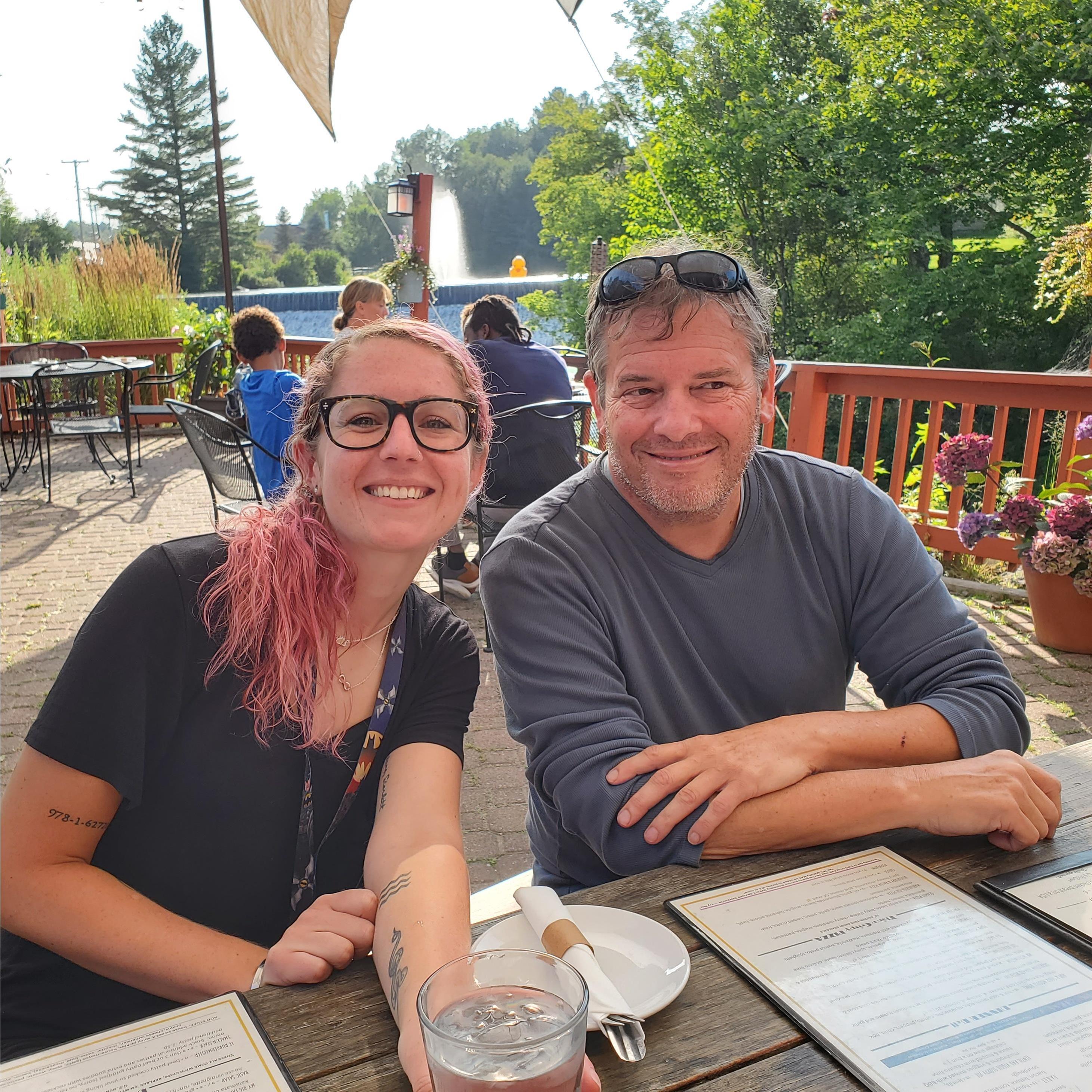 At Lisa G's in August