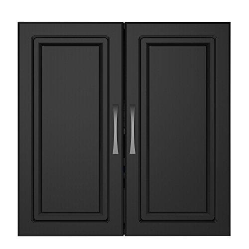 SystemBuild 24" Kendall Utility Storage Cabinet, Black