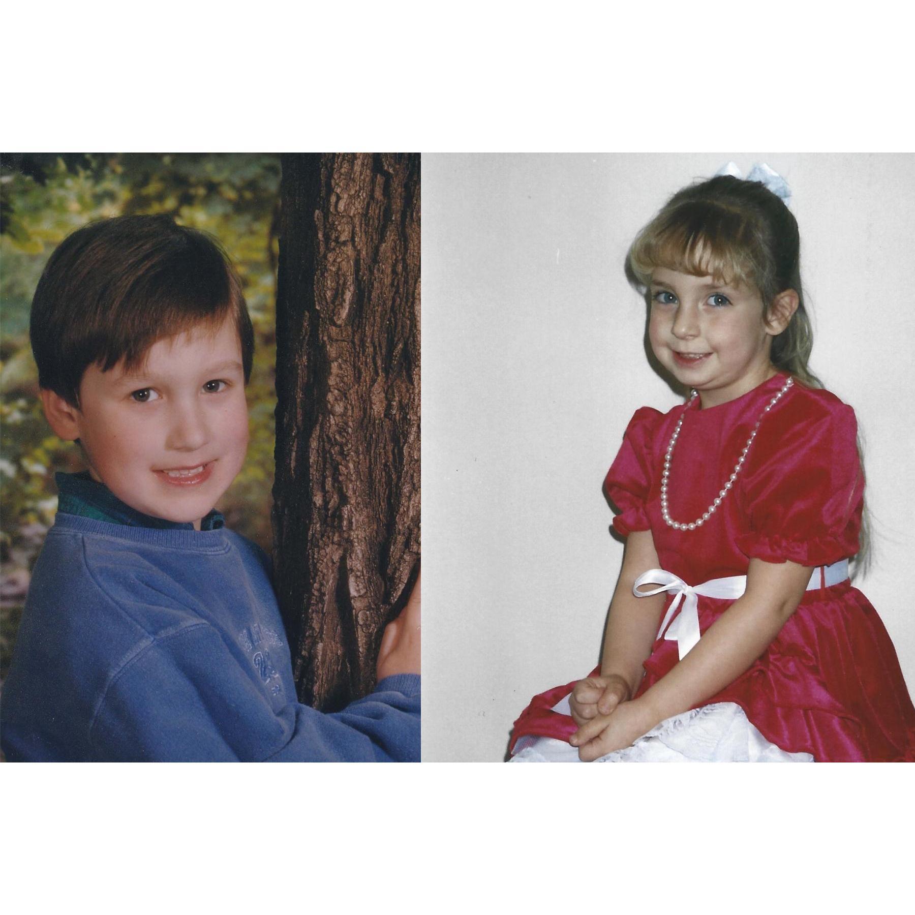 Just a couple kids waiting to grow up and meet each other :)