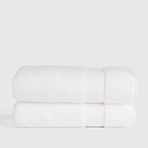 Turkish Classic Bath Sheet (Set of 2) in White